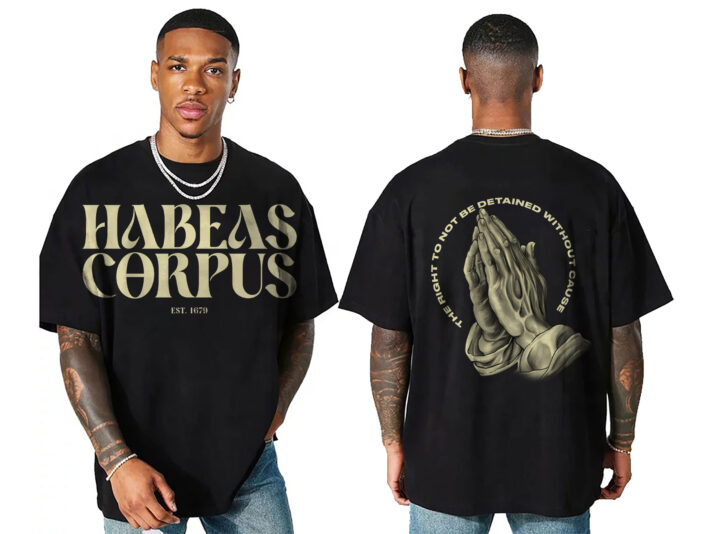 HABEAS CORPUS Oversized Tee (Halo)